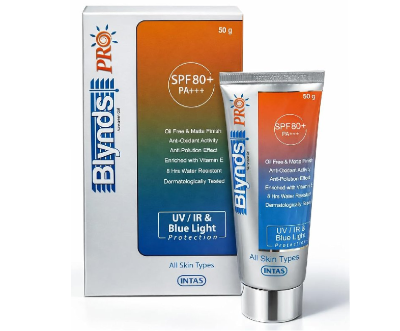 BLYNDS PRO SUNSCREEN GEL SPF 80+