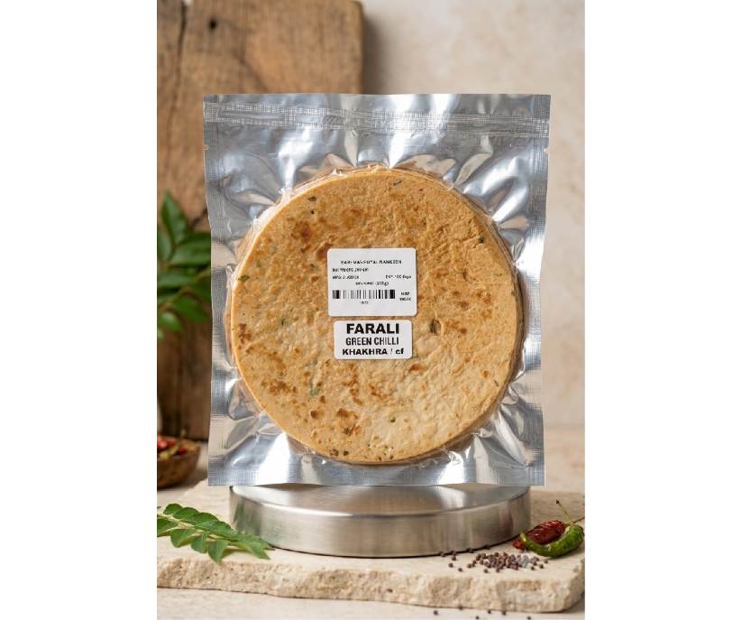 Farali Green Chilli Khakhra